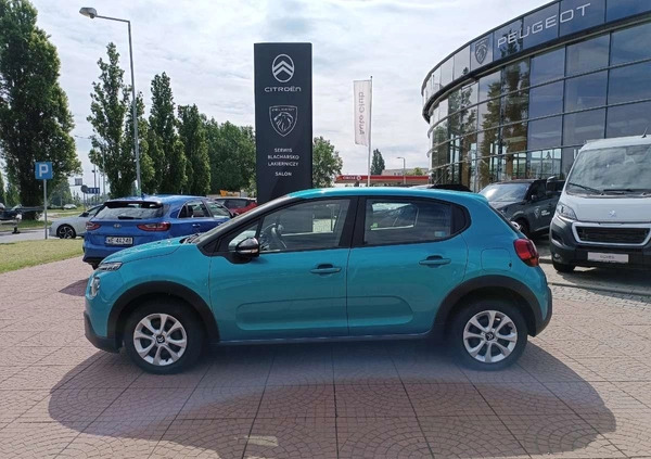 Citroen C3 cena 63900 przebieg: 35938, rok produkcji 2022 z Chmielnik małe 137